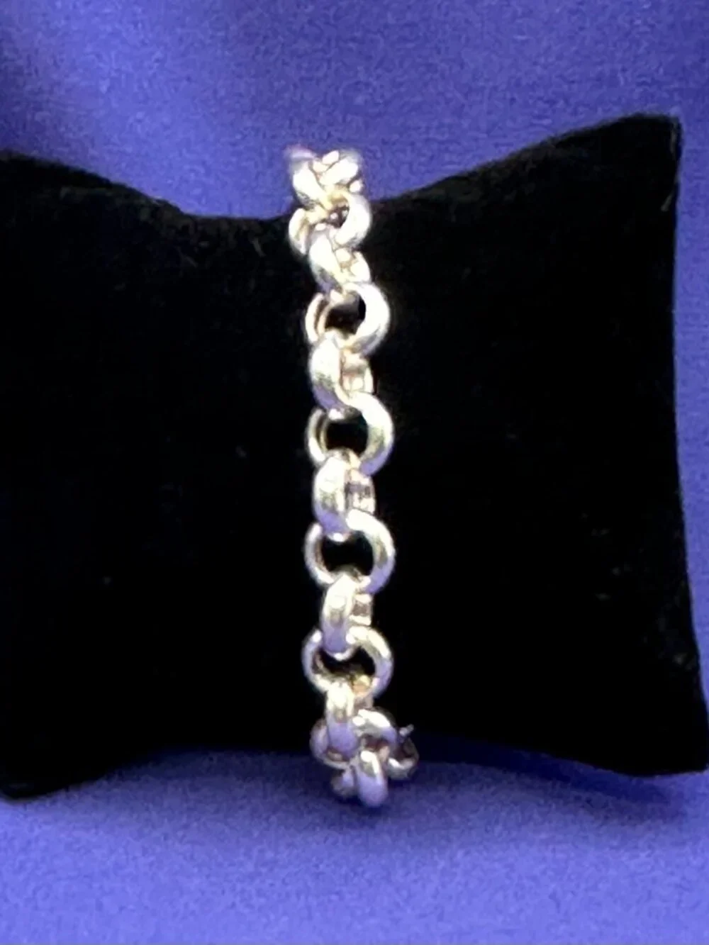 Milor Italy 950 Ultrafine Silver Open Link Bracelet - Picture 4 of 16